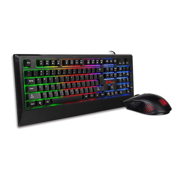Tt Esports Challenger (Alemán) Combo Teclado Usb Negro
