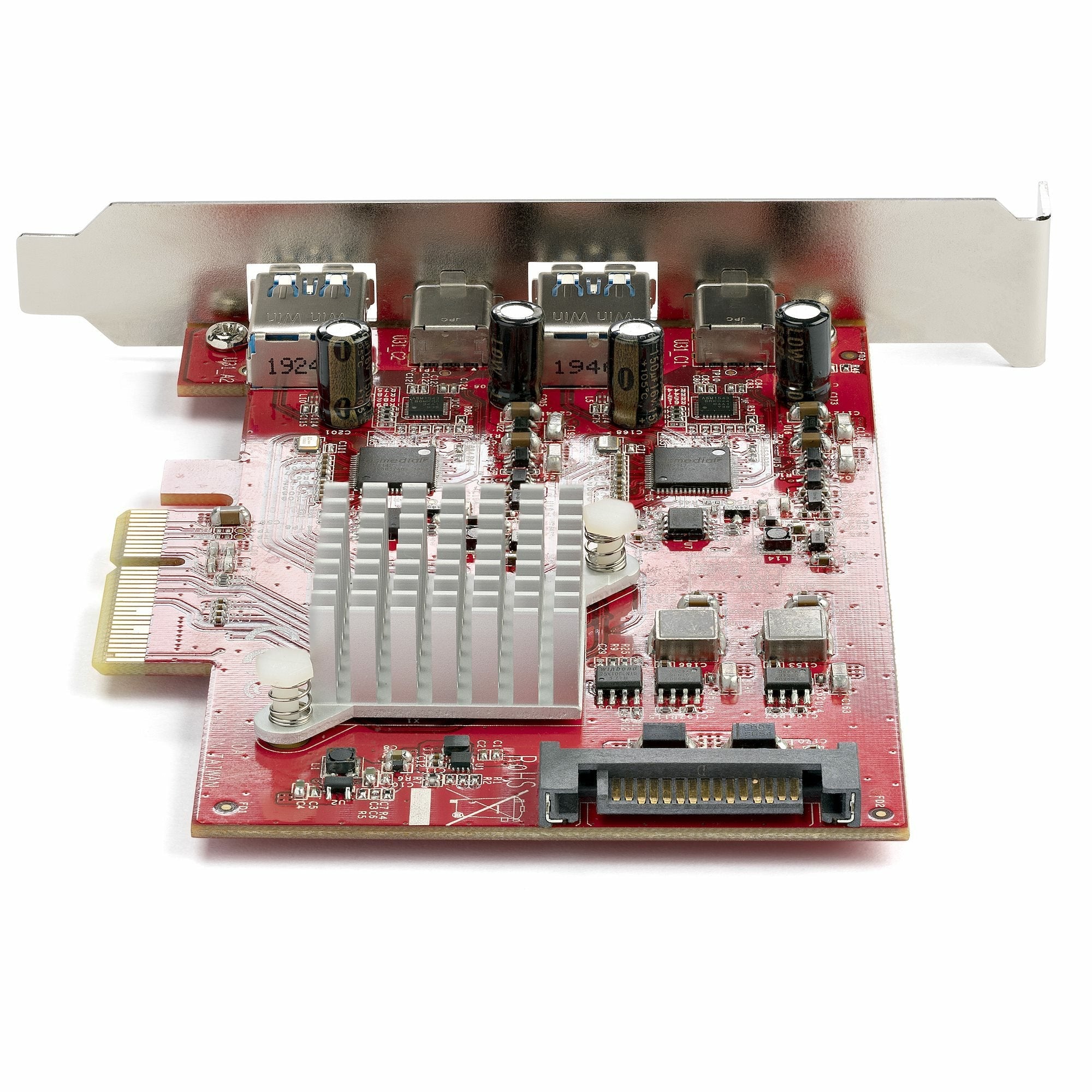 Startech Tarjeta Pcie 4 Puertos Usb 3.1 Usbc Usba