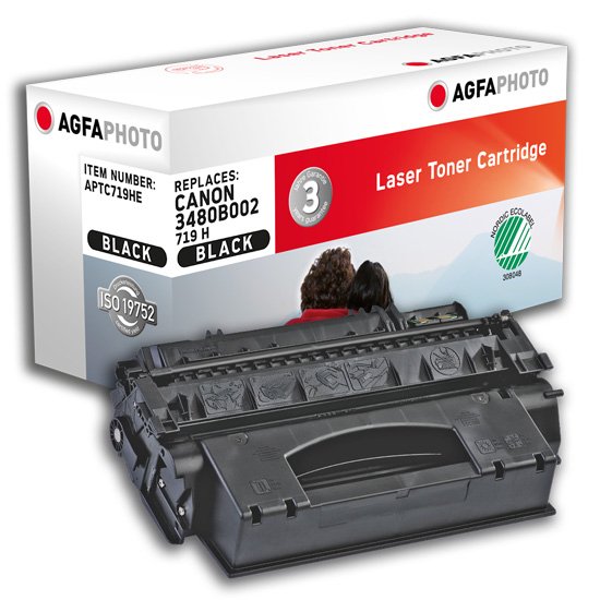 EAN 4250164850379 - AgfaPhoto APTC719HE cartucho de tóner 1 pieza(s) Negro imagen 1
