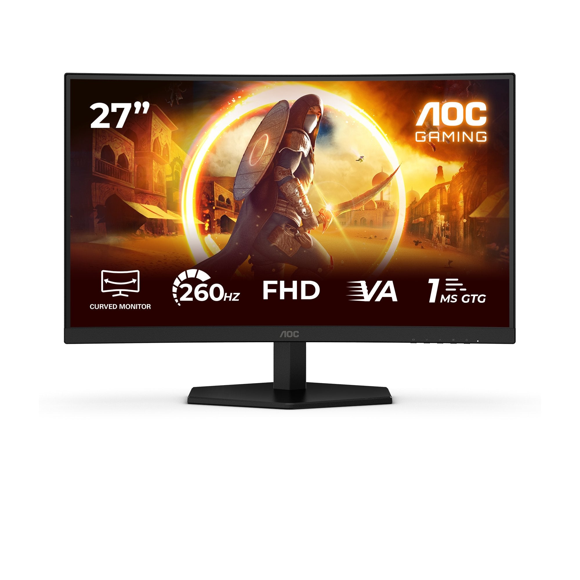 C27g42ze 27' 16:9 Fast Va 260hz (Oc Native 240hz) 1920x1080 Hdmi X 1x 2.0 Dp X 1x 1.4