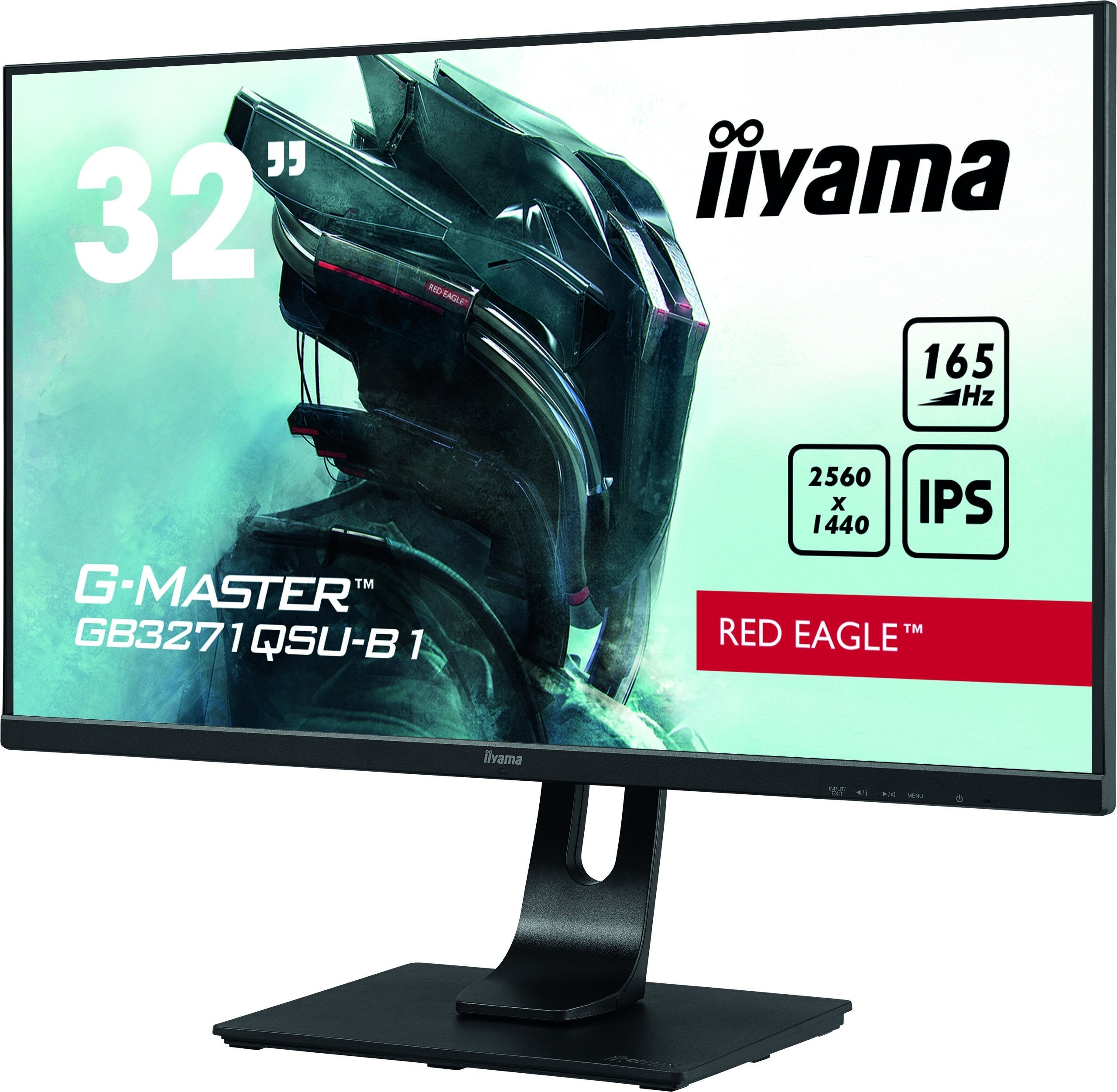 Monitor Iiyama 34 G-Master Gb3271qsu-B1 1ms,Hdmi,Dp,Sp,144hz