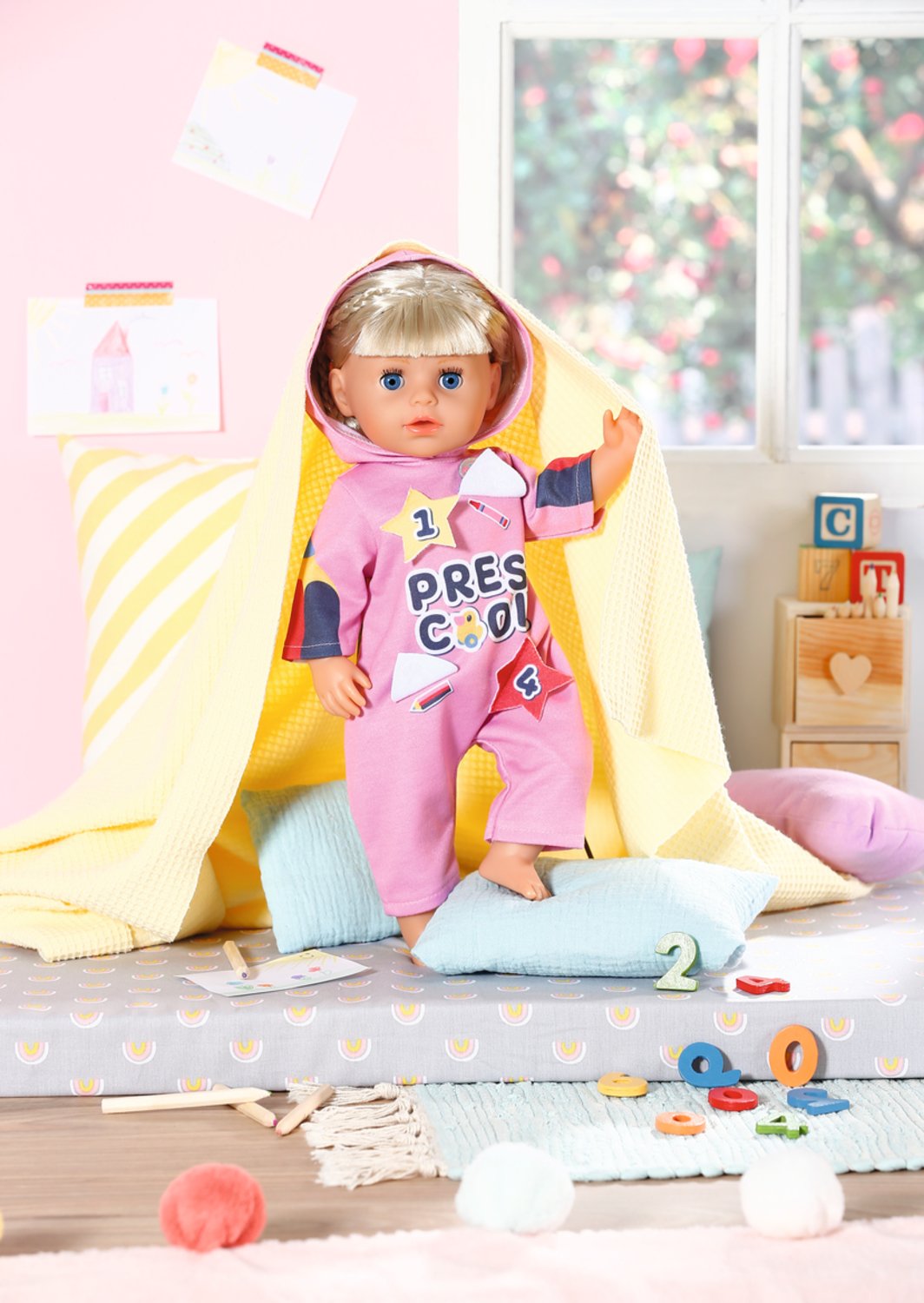 EAN 4001167833537 - BABY born Kindergarten Romper+Badges Pelele de muñeca imagen 8