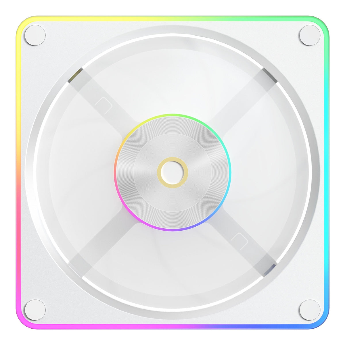 Ventilador Pc Ocypus Sigma F12 Argb (Blanco, 120 Mm) Sigma-F12-Wh1am00x-Gl