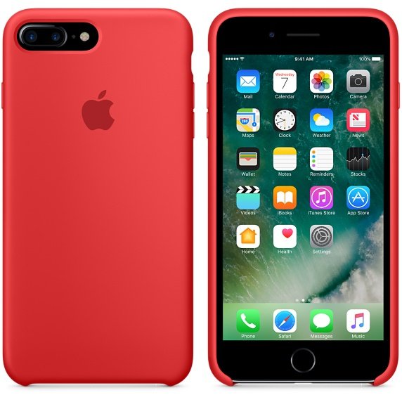 EAN 0190198000682 - Apple MMQV2ZM/A funda para teléfono móvil 14 cm (5.5") Funda blanda Rojo imagen 4