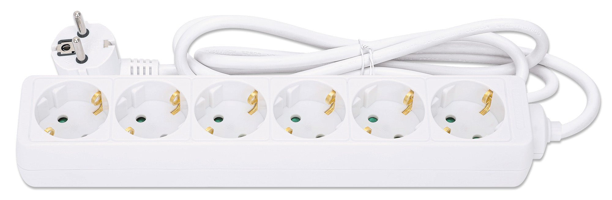 EAN 0766623168304 - Manhattan 168304 base múltiple 2 m 6 salidas AC Interior Blanco imagen 5