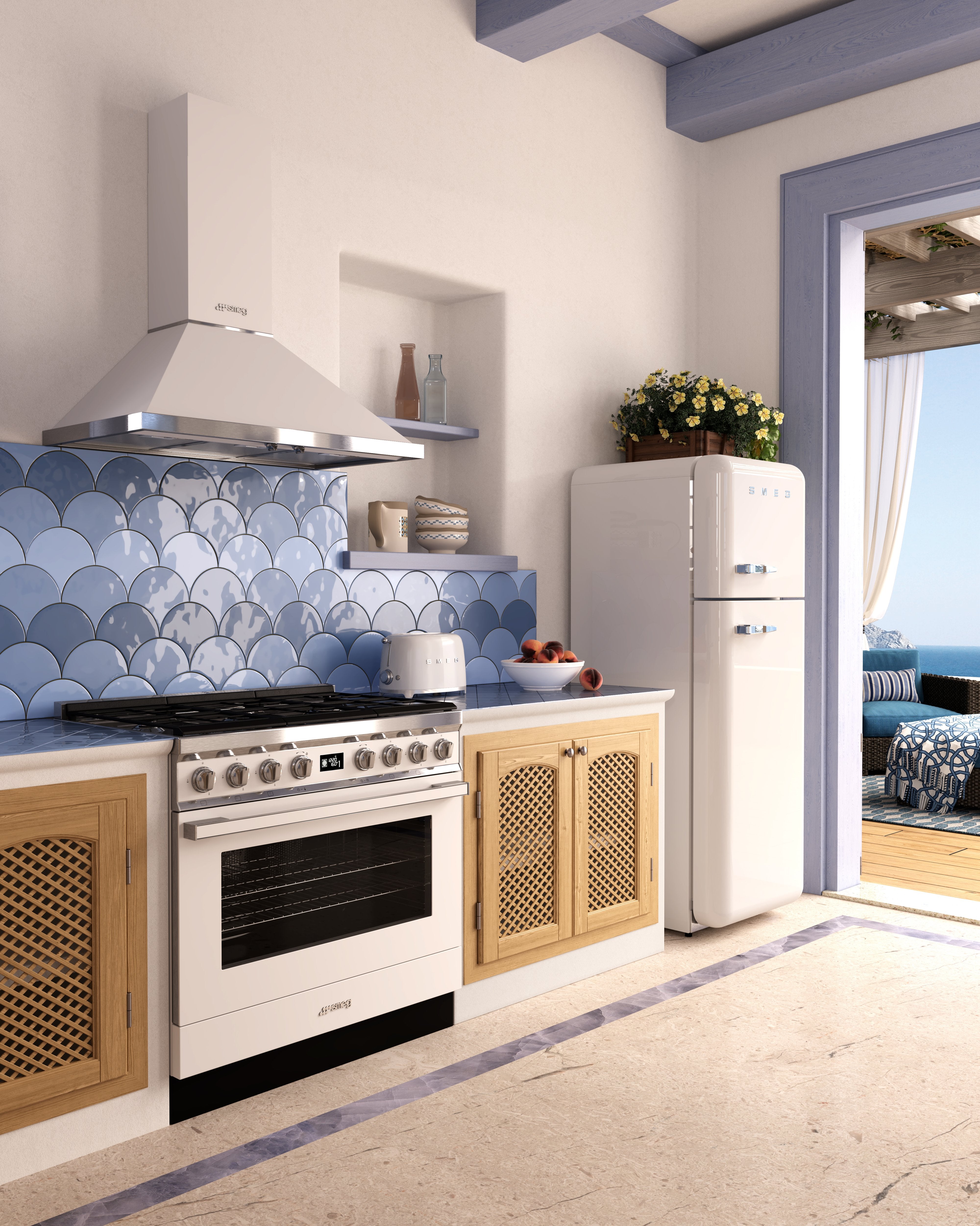 EAN 8017709231057 - Smeg TSF01WHEU tostadora 6 2 rebanada(s) 950 W Blanco imagen 9