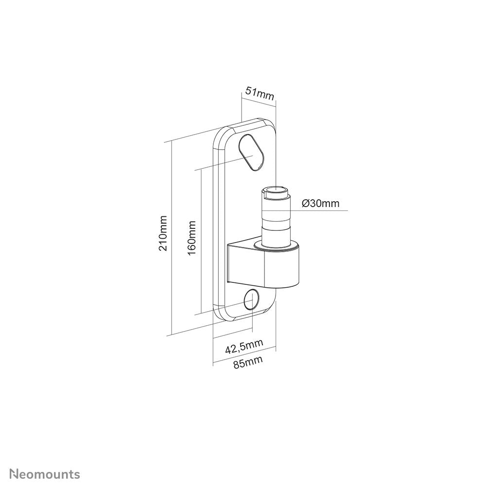 EAN 8717371449506 - Neomounts AWL75-450BL accesorio para soporte de monitor imagen 18