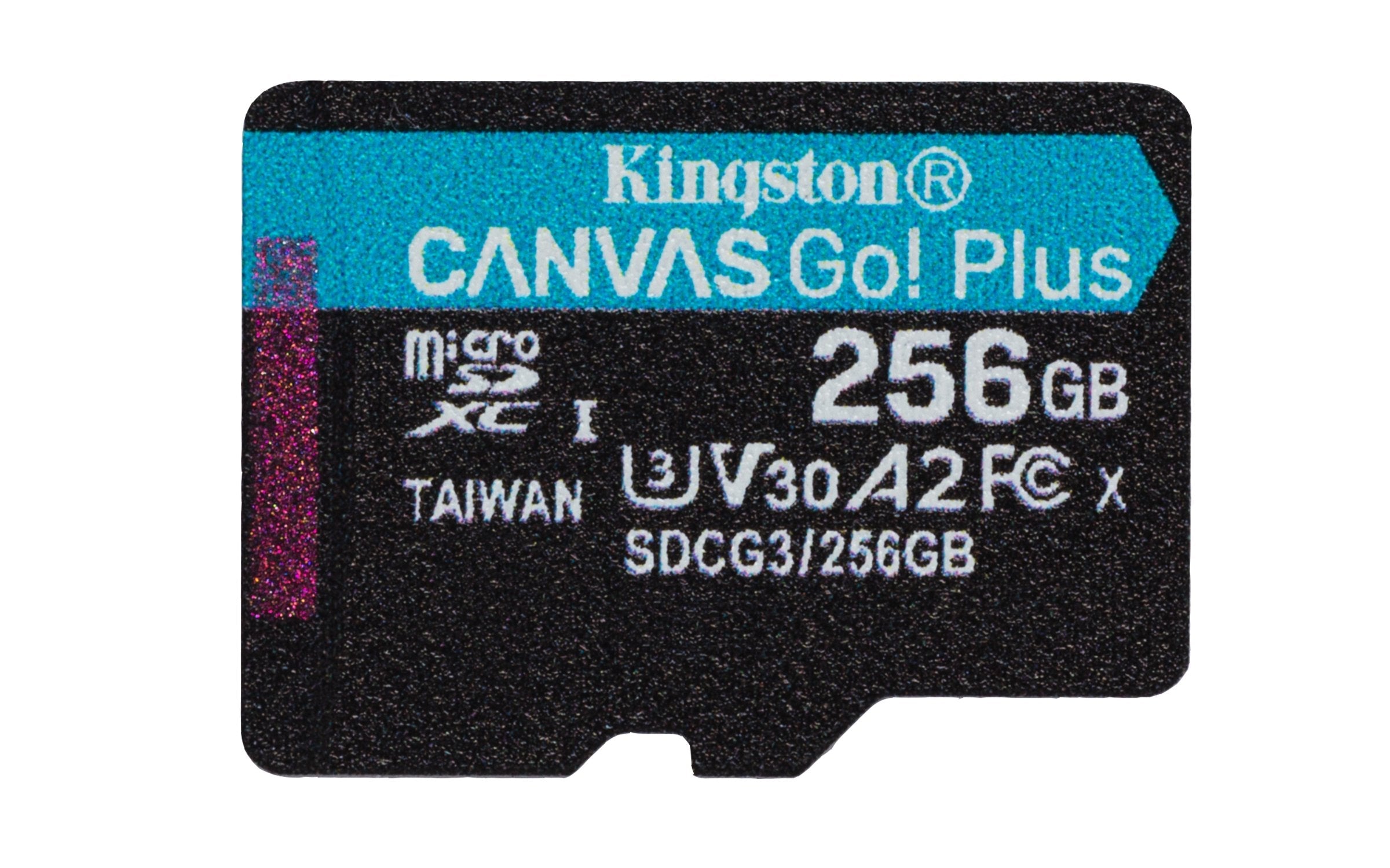 Micro Sd Kingston 256gb Canvas Go Plus 170r, Up To 170mb/S, A2, W/O Adapter