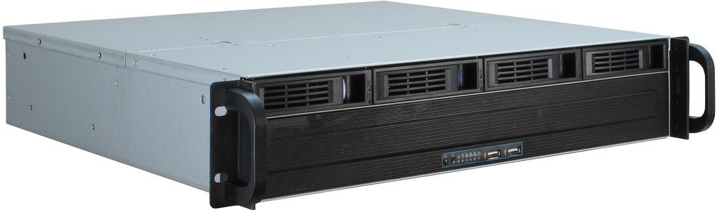 EAN 4260133128613 - Inter-Tech IPC 2U-2404S Estante Negro, Plata imagen 1