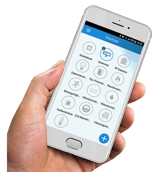 EAN 4030152060054 - Olympia ProHome 8700 sistema de alarma de seguridad Wifi Blanco imagen 2