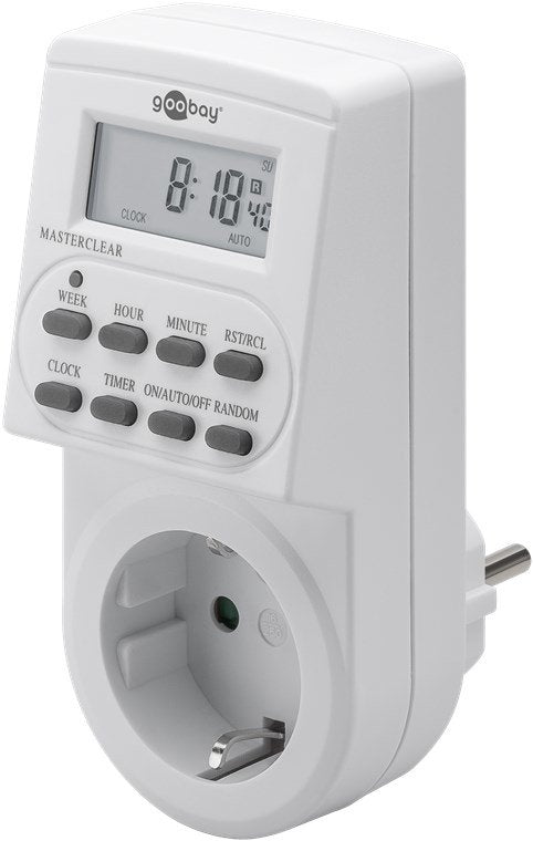 Goobay Temporizador Digital 51277 Blanco