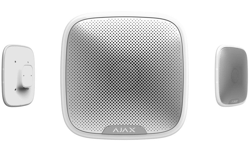Ajax Streetsiren-Wh Ajax Streetsiren. Sirena Exterior Inalámbrica 113 Db. Color Blanco