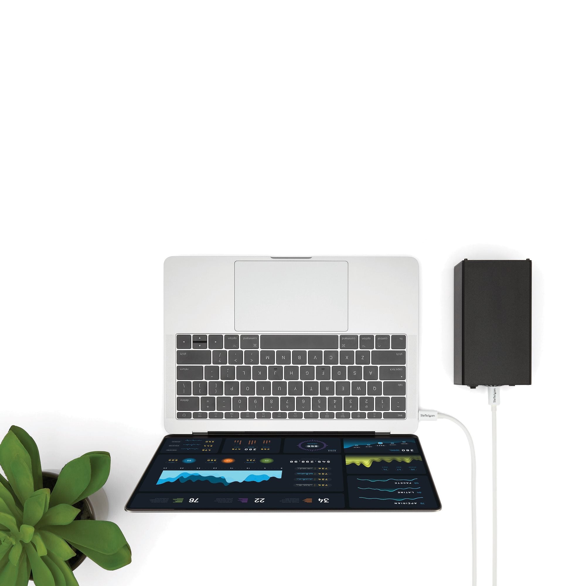 EAN 0065030871266 - StarTech.com TBLT3MM2MW cable Thunderbolt 20 Gbit/s imagen 3