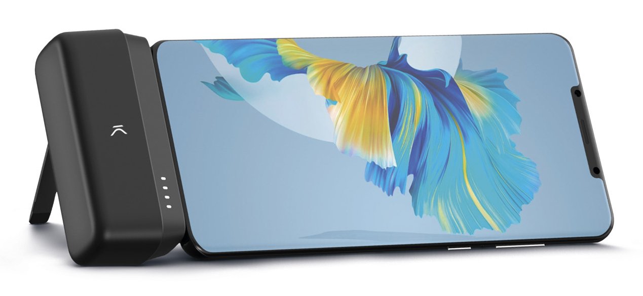 Ksix Powerbank Mini Con Stand 4800mah 10w + Cable Usb-A A Usb-C - Color Negro