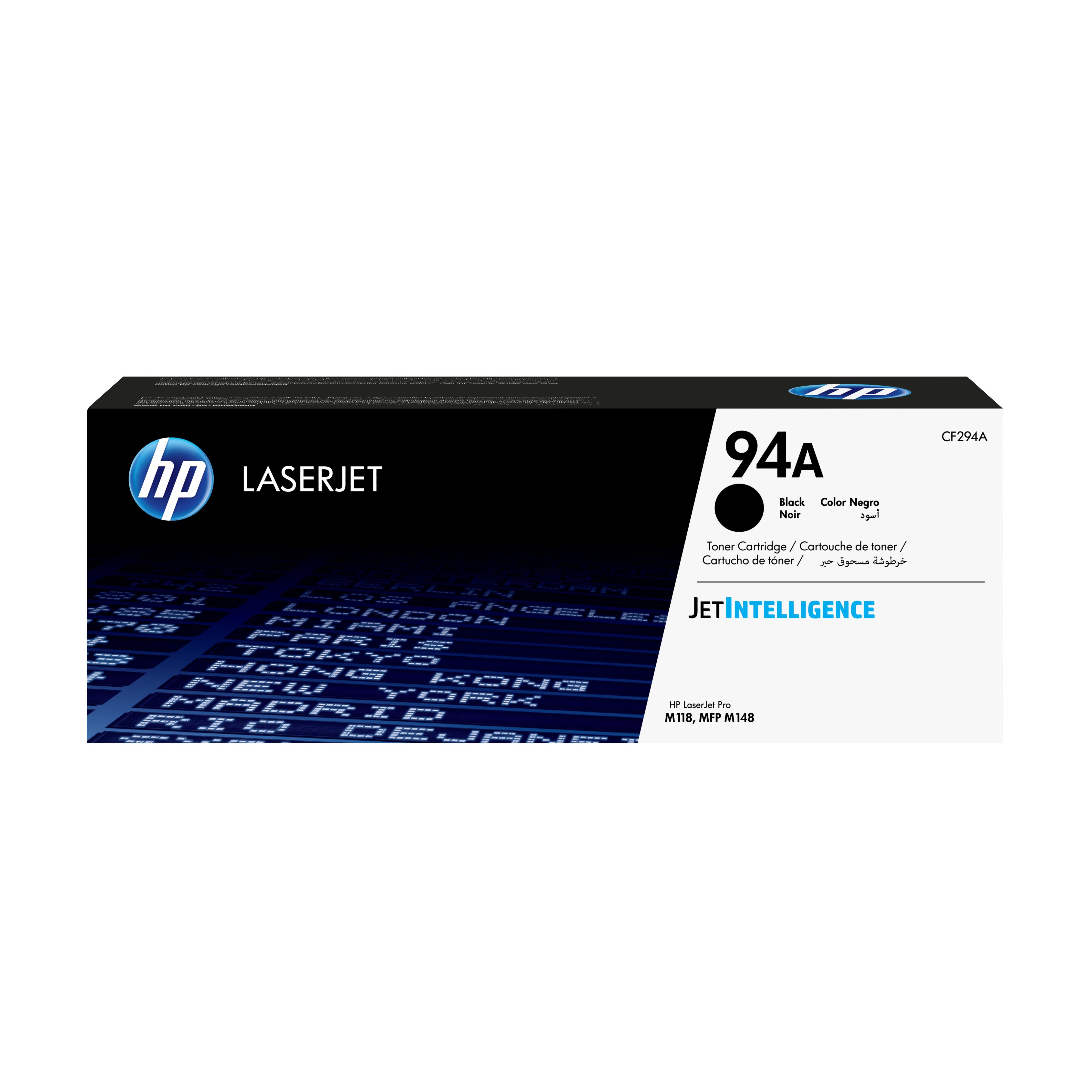 EAN 0192545654487 - HP 94A Black Original LaserJet Toner Cartridge cartucho de tóner 1 pieza(s) imagen 1