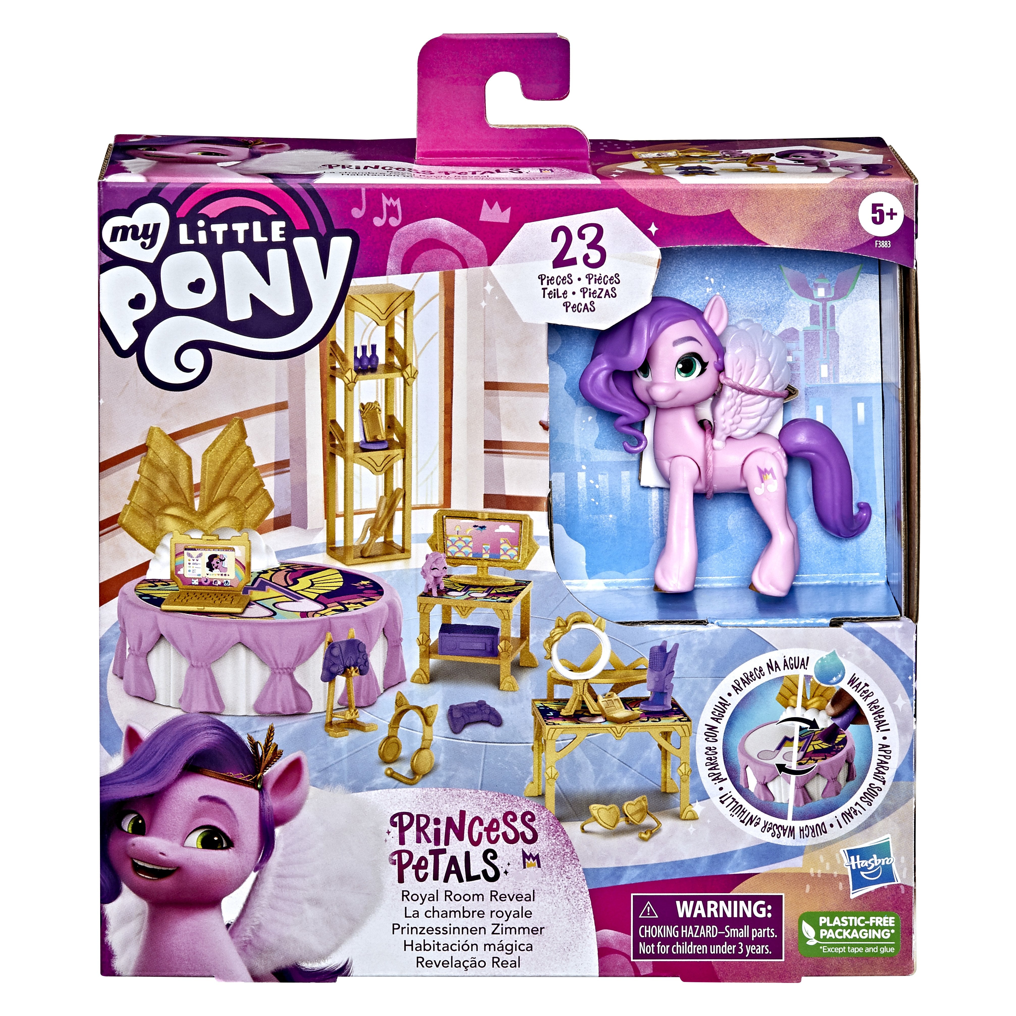 EAN 5010993949410 - My Little Pony A New Generation Movie Royal Room Reveal Princess Pipp Petals imagen 3