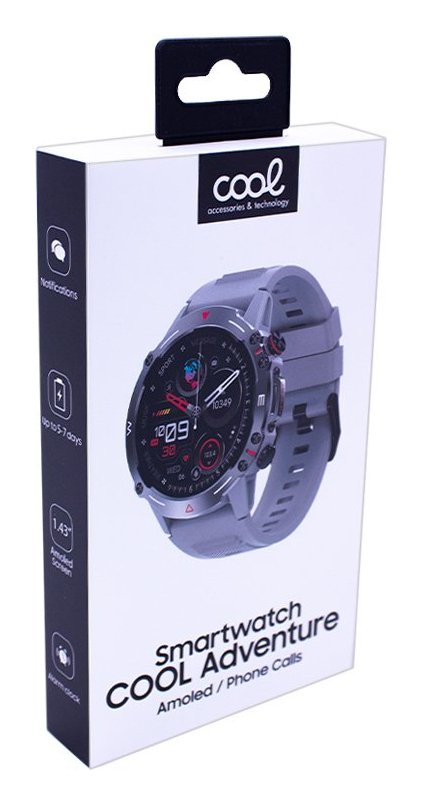 EAN 8434847073545 - COOL Accesorios 8434847073545 Relojes inteligentes y deportivos 3,63 cm (1.43") AMOLED 46 mm Digital 466 imagen 10