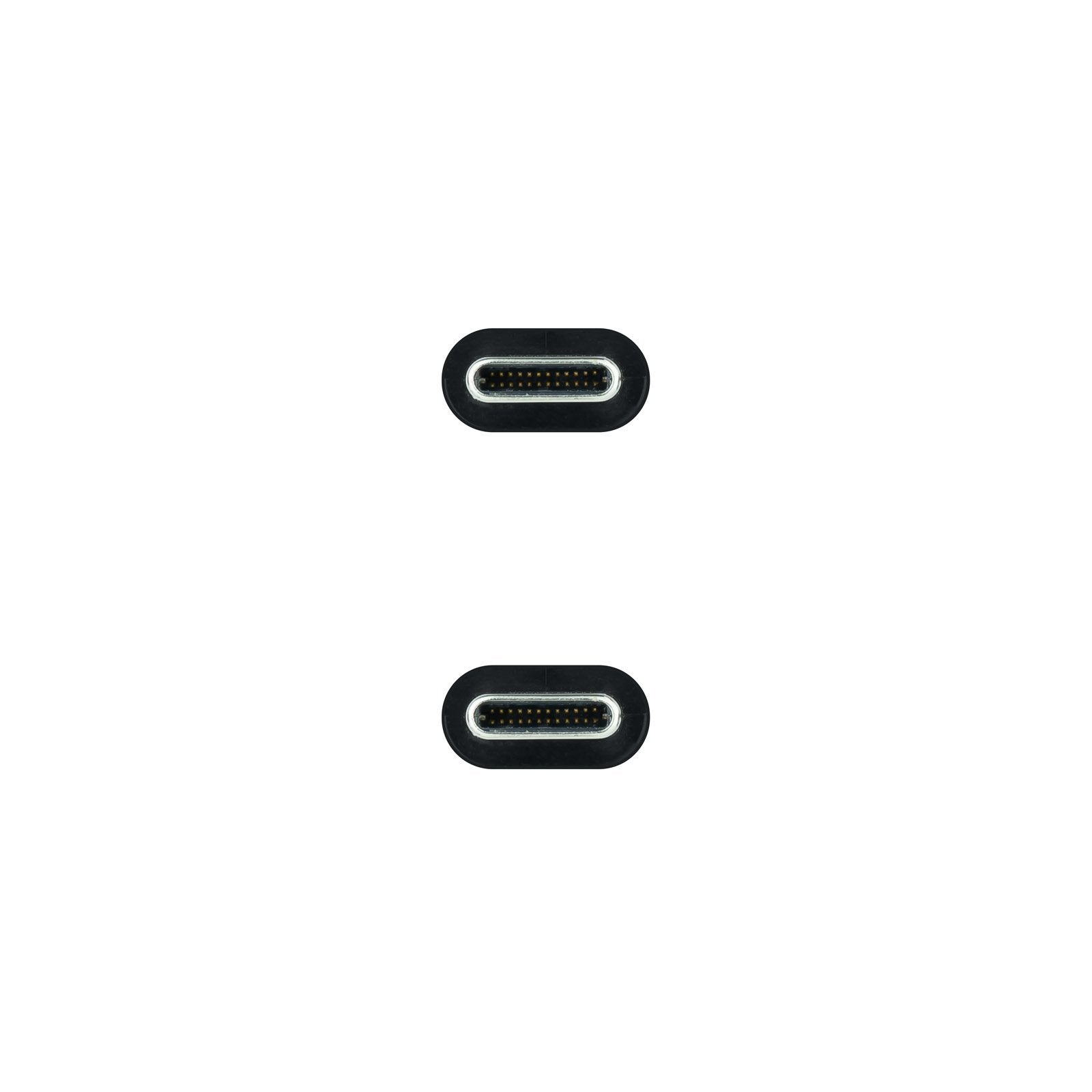 EAN 8433281012806 - Nanocable 10.01.4301-COMB cable USB USB4 Gen 2x2 USB C Verde azulado, Negro, Gris imagen 3