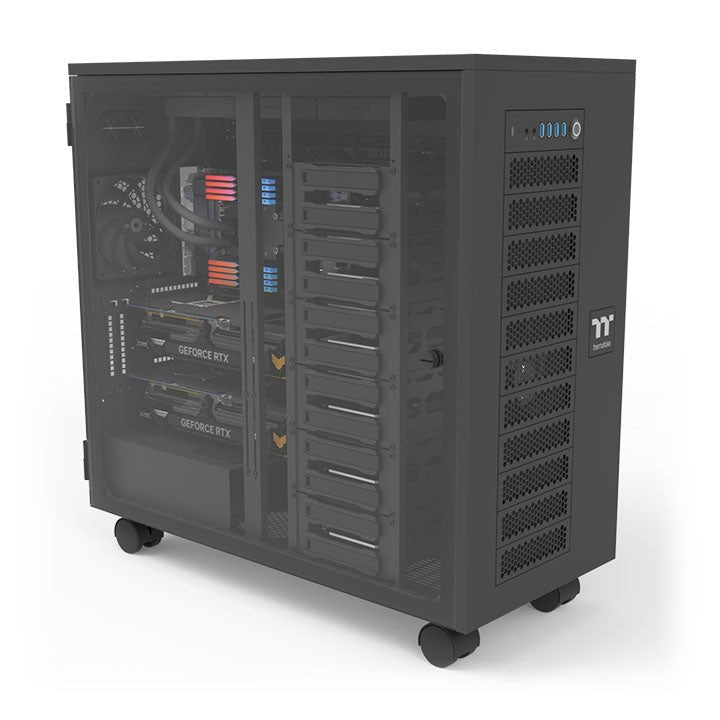 Caja Pc Thermaltake Ca-11b-00f1wn-00 Grande Negro