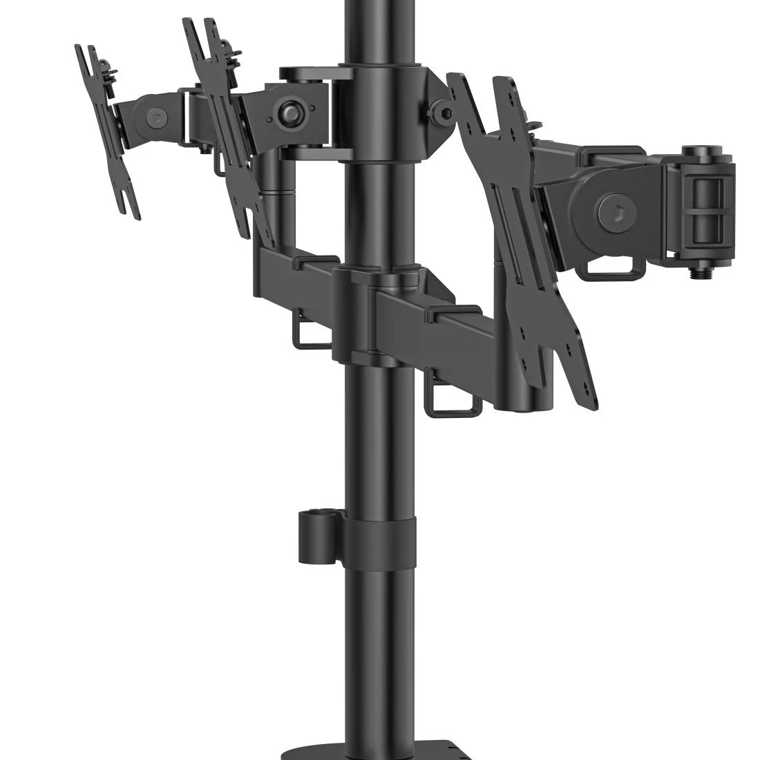 Hama Soporte Para Monitor,3 Monitores,Regulable En Altura,13-27,Sc