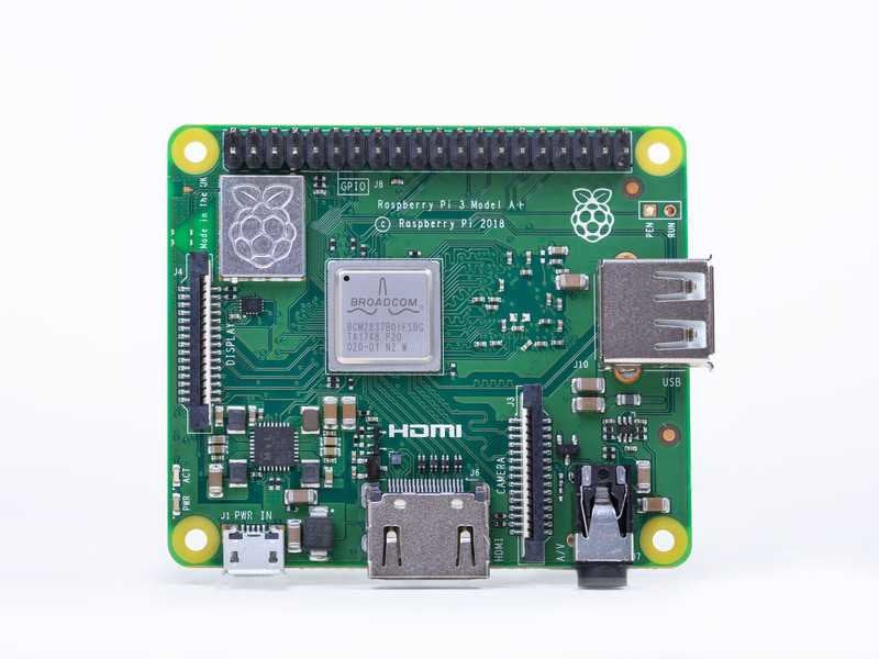 Raspberry Placa Base Pi 3 Modelo A+ Raspberry Placa Base Pi 3 Modelo A+ , Cortex A 1.4ghz, Wifi 5ghz (11811853)