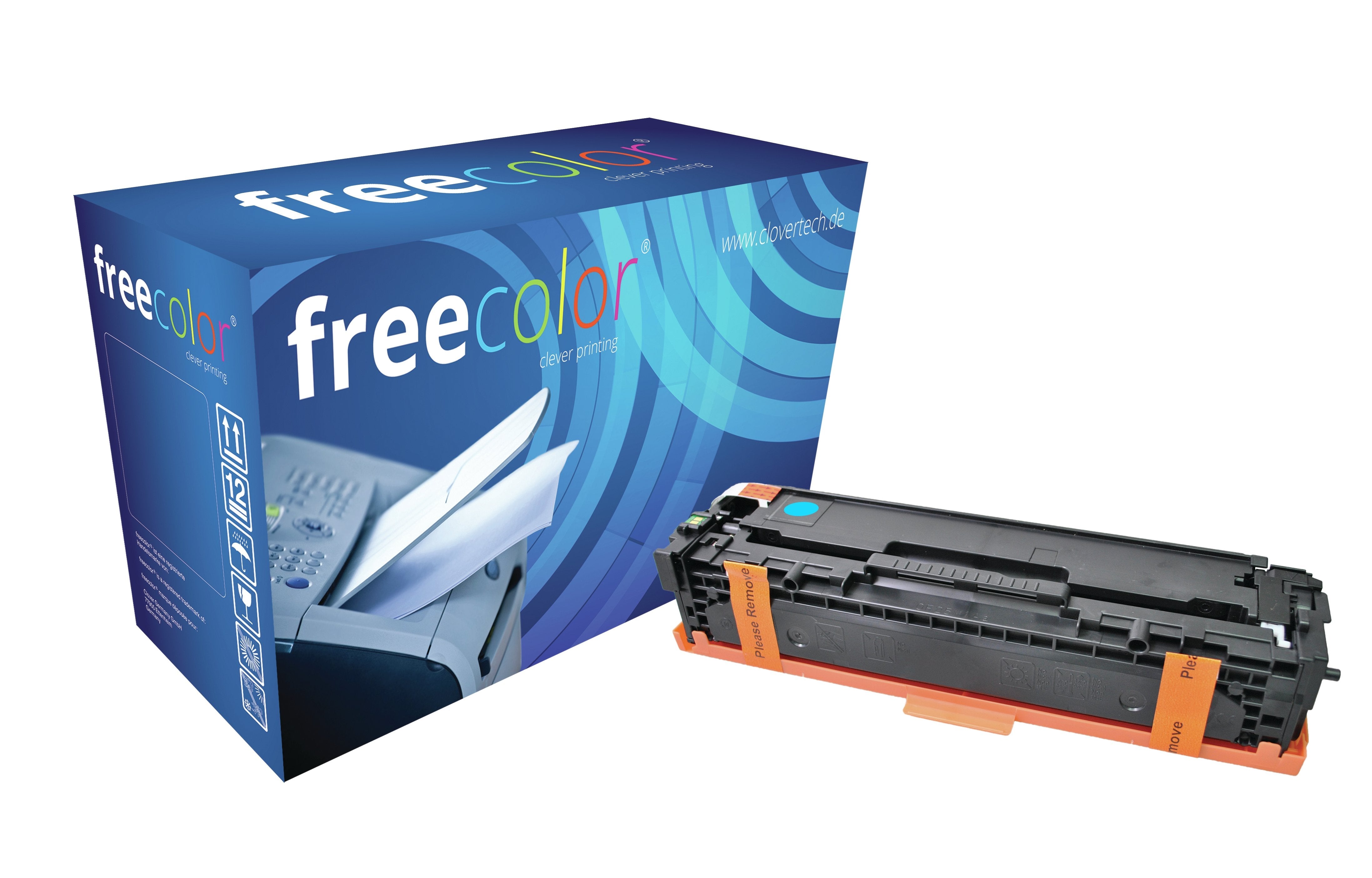 EAN 4033776203982 - Freecolor 1215C-FRC cartucho de tóner 1 pieza(s) Cian imagen 1