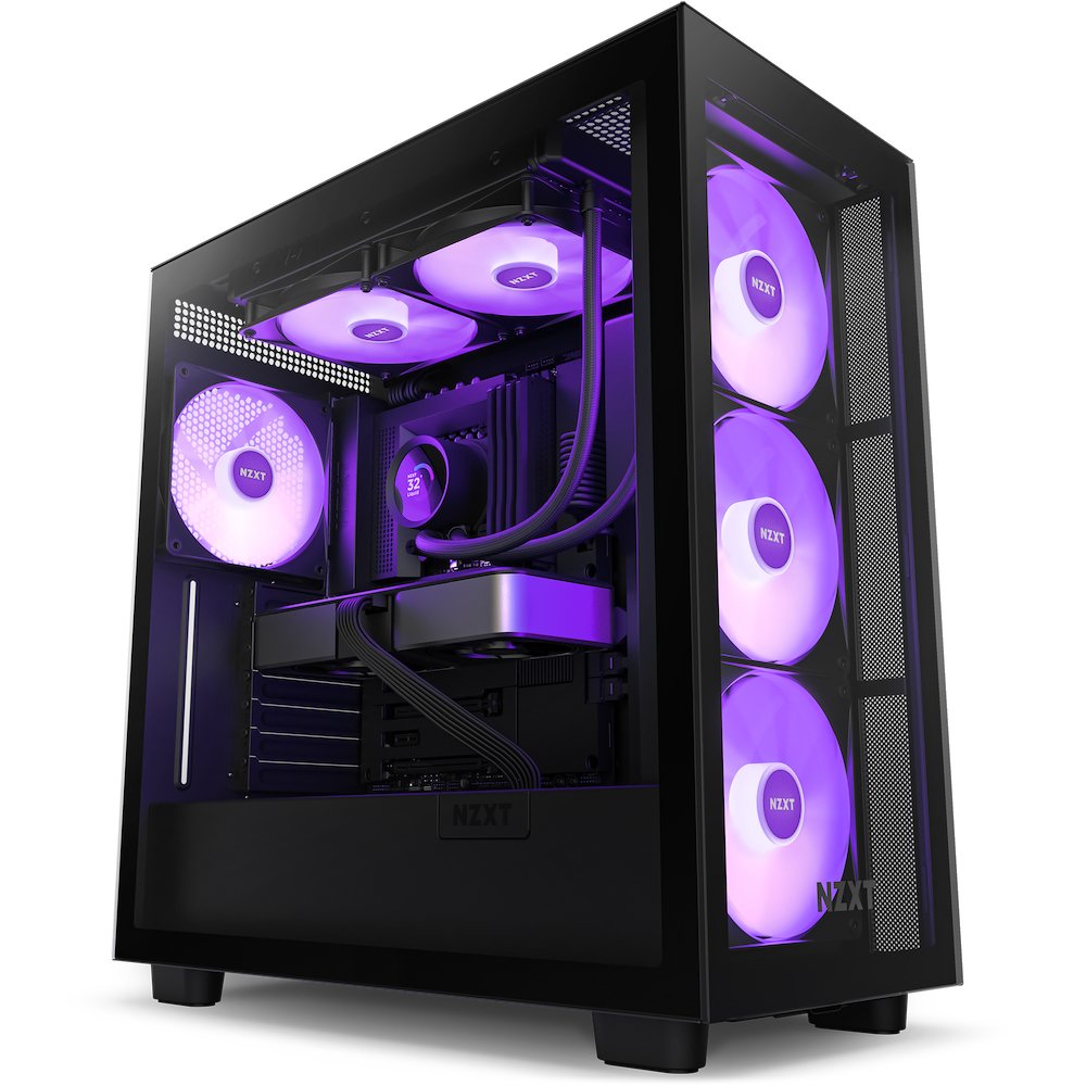 Nzxt Kraken 280 Rgb Procesador Sistema De Refrigeración Líquida Todo En Uno 14 Cm Negro 1 Pieza(S)