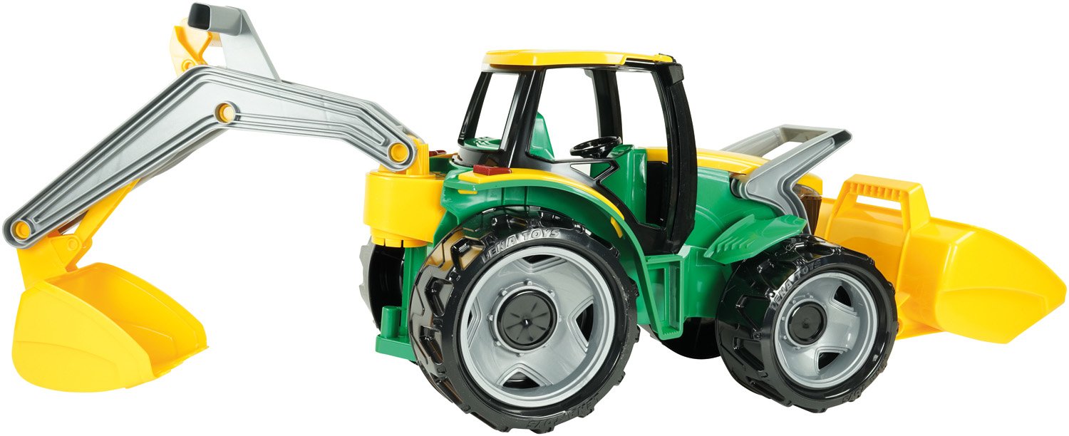 EAN 4006942780105 - Lena GIGA TRUCKS Tractor with front loader & excavator imagen 5