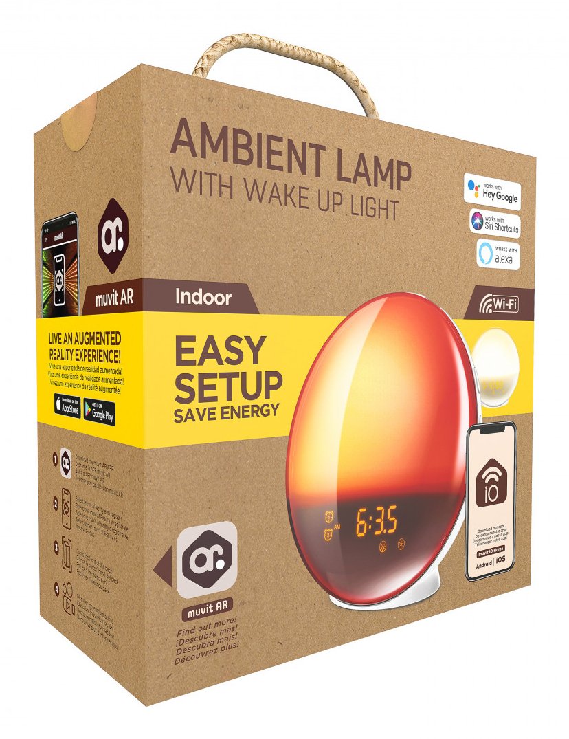 EAN 8426801166493 - Muvit MIOLAMP005 despertador Reloj despertador digital Blanco imagen 13