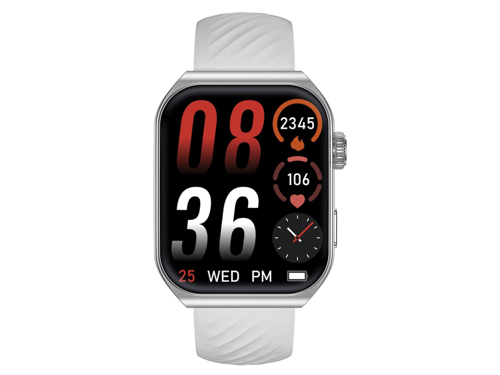 EAN 8011000040585 - Trevi T-FIT 400 C 4,98 cm (1.96") AMOLED Digital 410 x 502 Pixeles Pantalla táctil Plata imagen 3