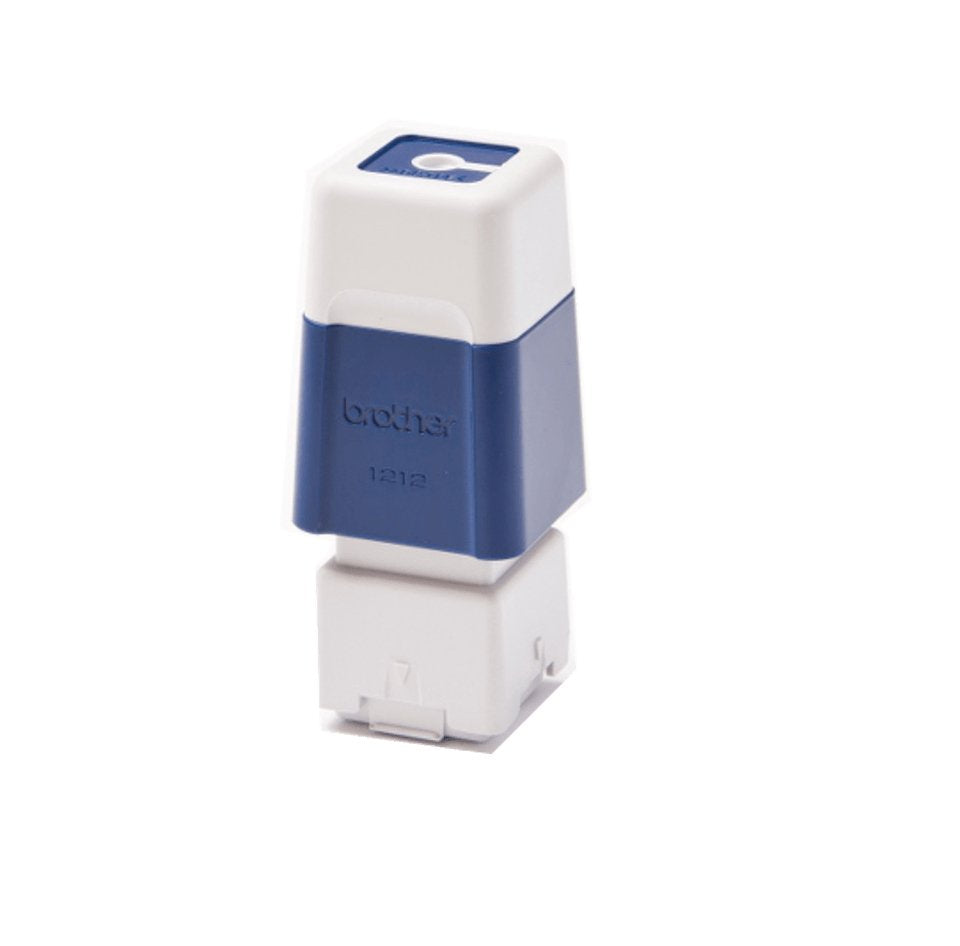 Original Brother Sello Azul 12x12mm Pack 6