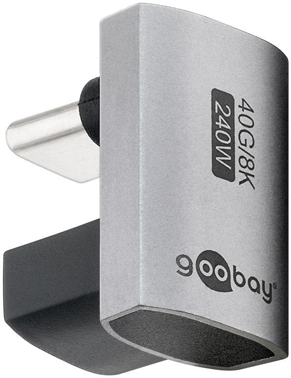 EAN 4040849744457 - Goobay 74445 cambiador de género para cable USB-C Plata imagen 1
