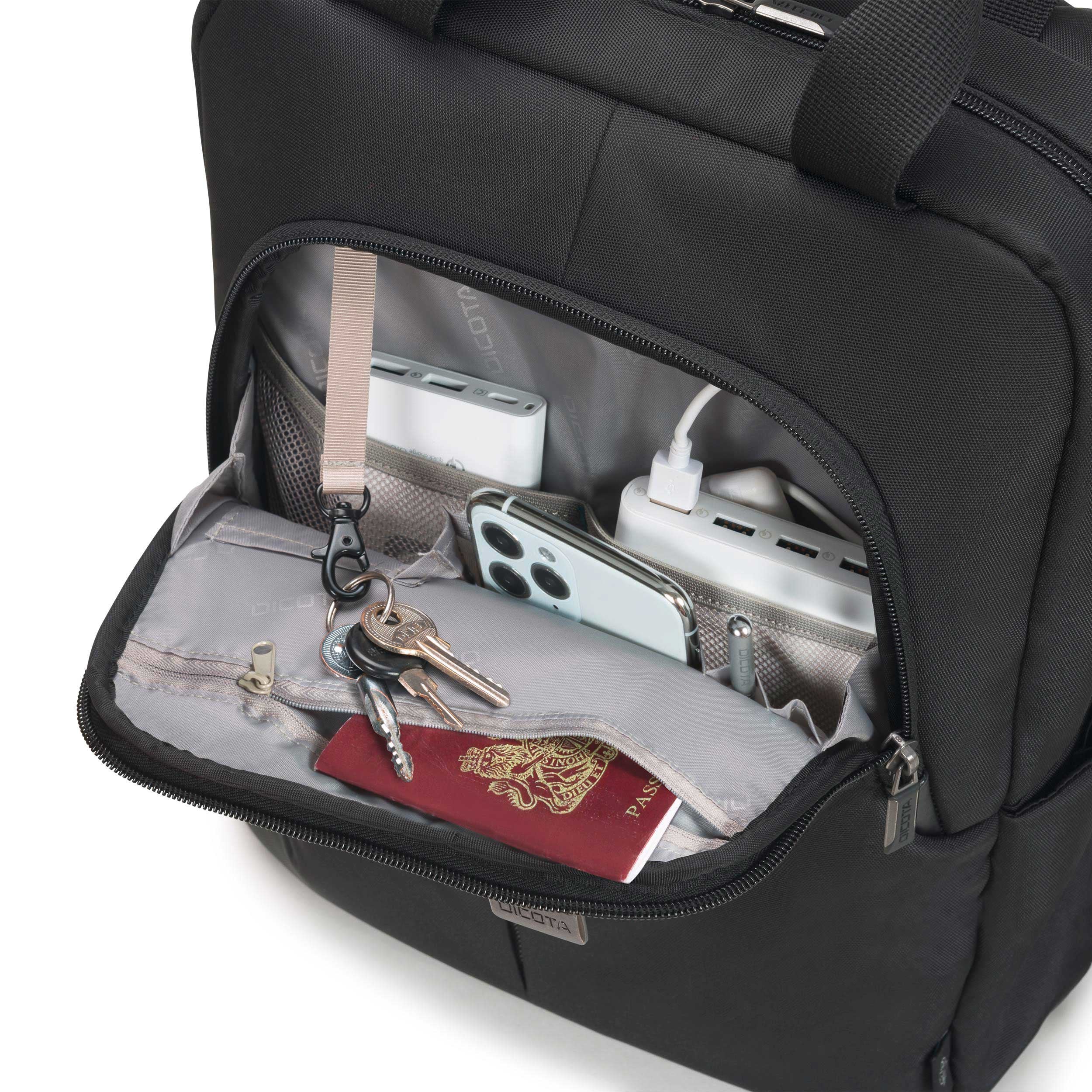 EAN 7640186419529 - DICOTA ECO Slim PRO 35,8 cm (14.1") Mochila Negro imagen 6