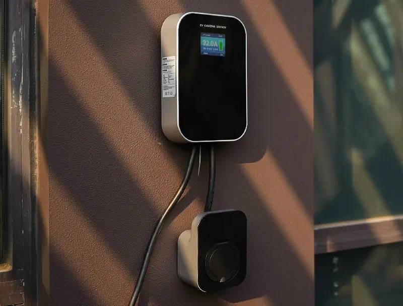 Extralink Bs20-Ba-22kw-App Typ A 32a 22kw Adowarka Do Samochodu Elektrycznego 3 Fazy, Ekran Lcd, Aplikacja, 6,1m 100 250 380 V Negro