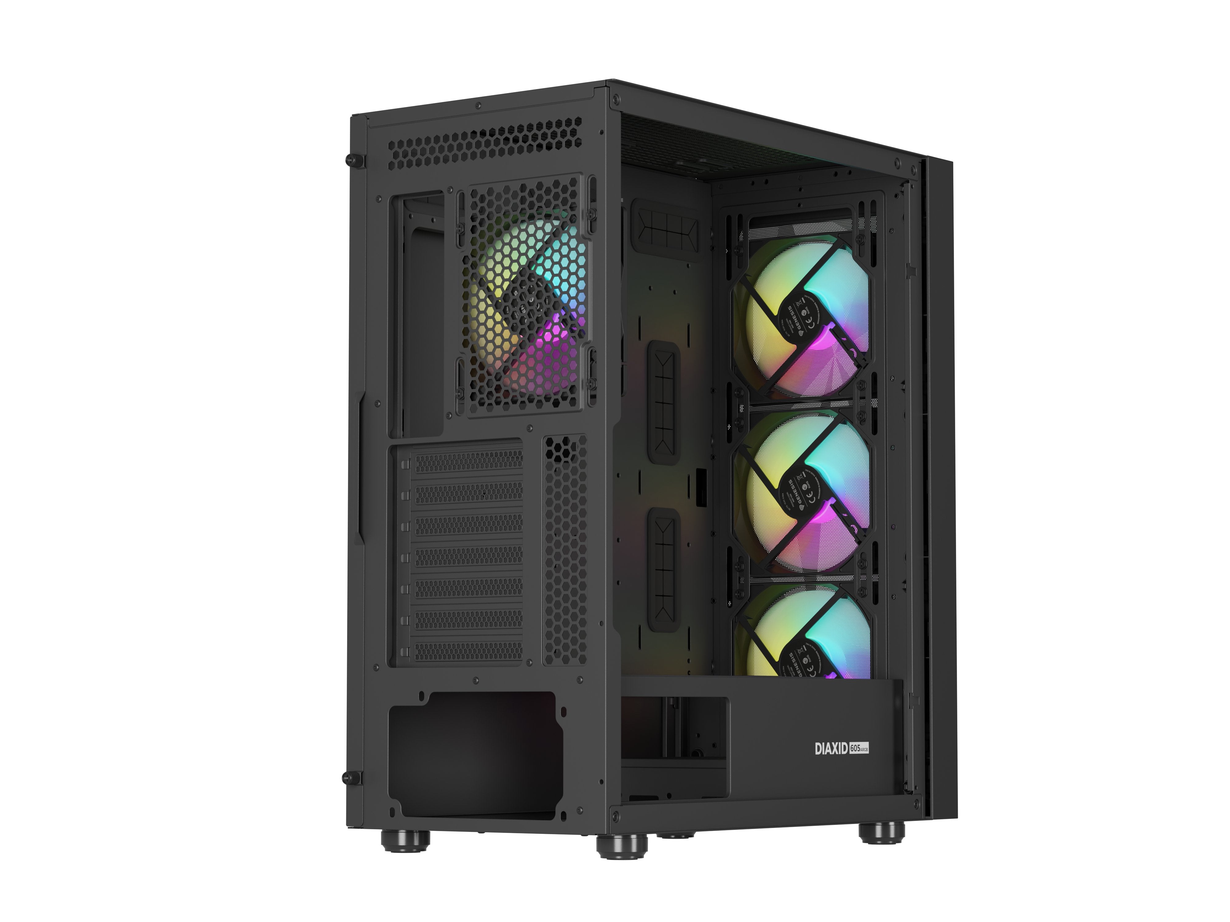 EAN 5901969444537 - GENESIS Diaxid 605 ARGB Midi Tower Negro imagen 17