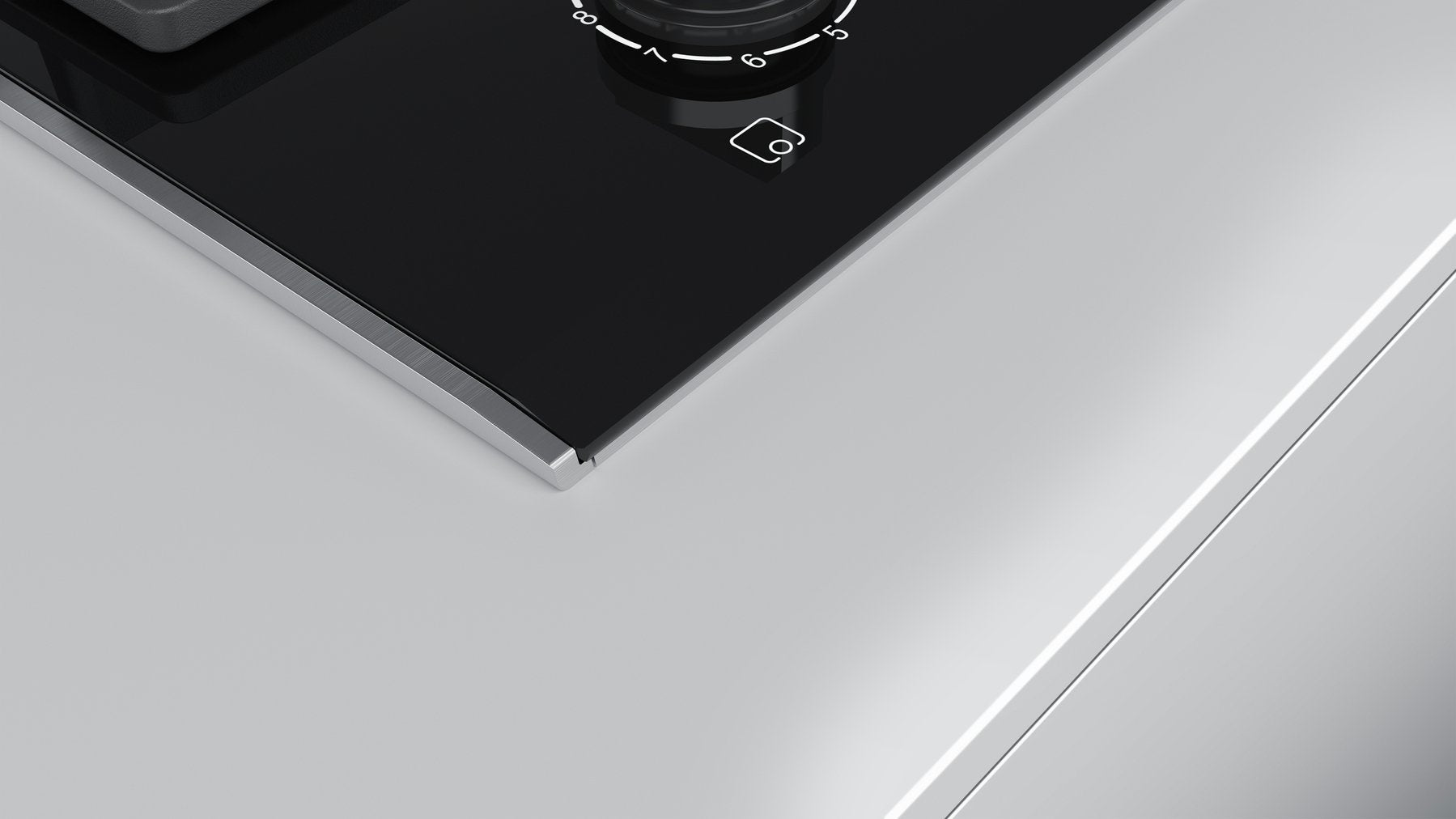EAN 4242005357291 - Bosch PRB3A6B70 hobs Negro Integrado Encimera de gas 2 zona(s) imagen 3
