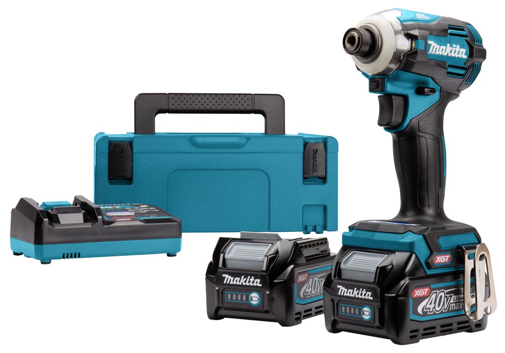 Makita Llave De Impacto A Batería Td001gd201 Xgt, 40 Voltios Td001gd201