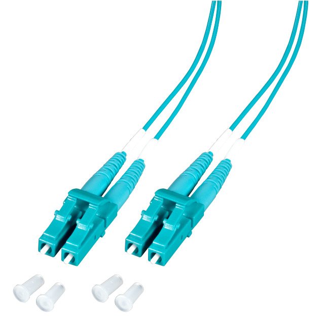 Efb Duplex Cable De Red Lc-Lc Om3 2m Lszh 1,2mm Aqua