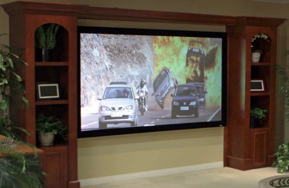 Elitescreens Sable Frame Economy Cinegrey 3d, Pantalla Con Marco De 110", 16:9, Cinegrey 3d Er110dhd3