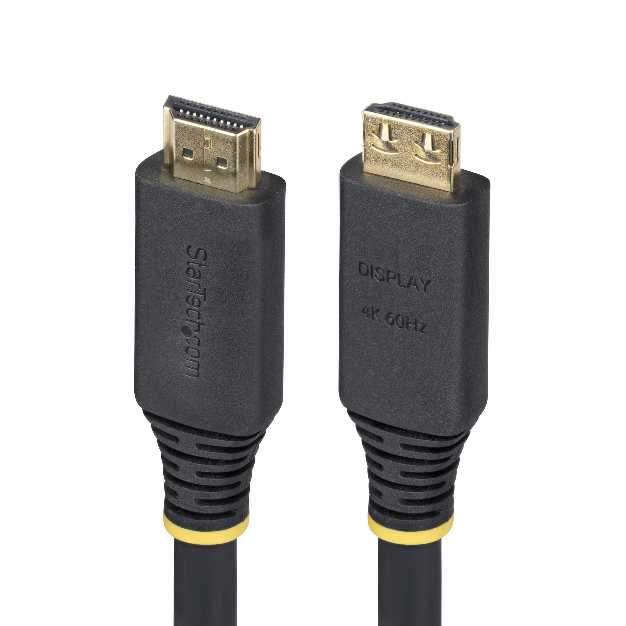 Startech.Com High Speed Cable Hdmi Hdmi Macho A Hdmi Macho 10 M Blindado Negro Sin Halógenos Activo Admite 4k60hz Soporte 1440p (Uwqhd) A 144hz 1080p Hasta 240hz