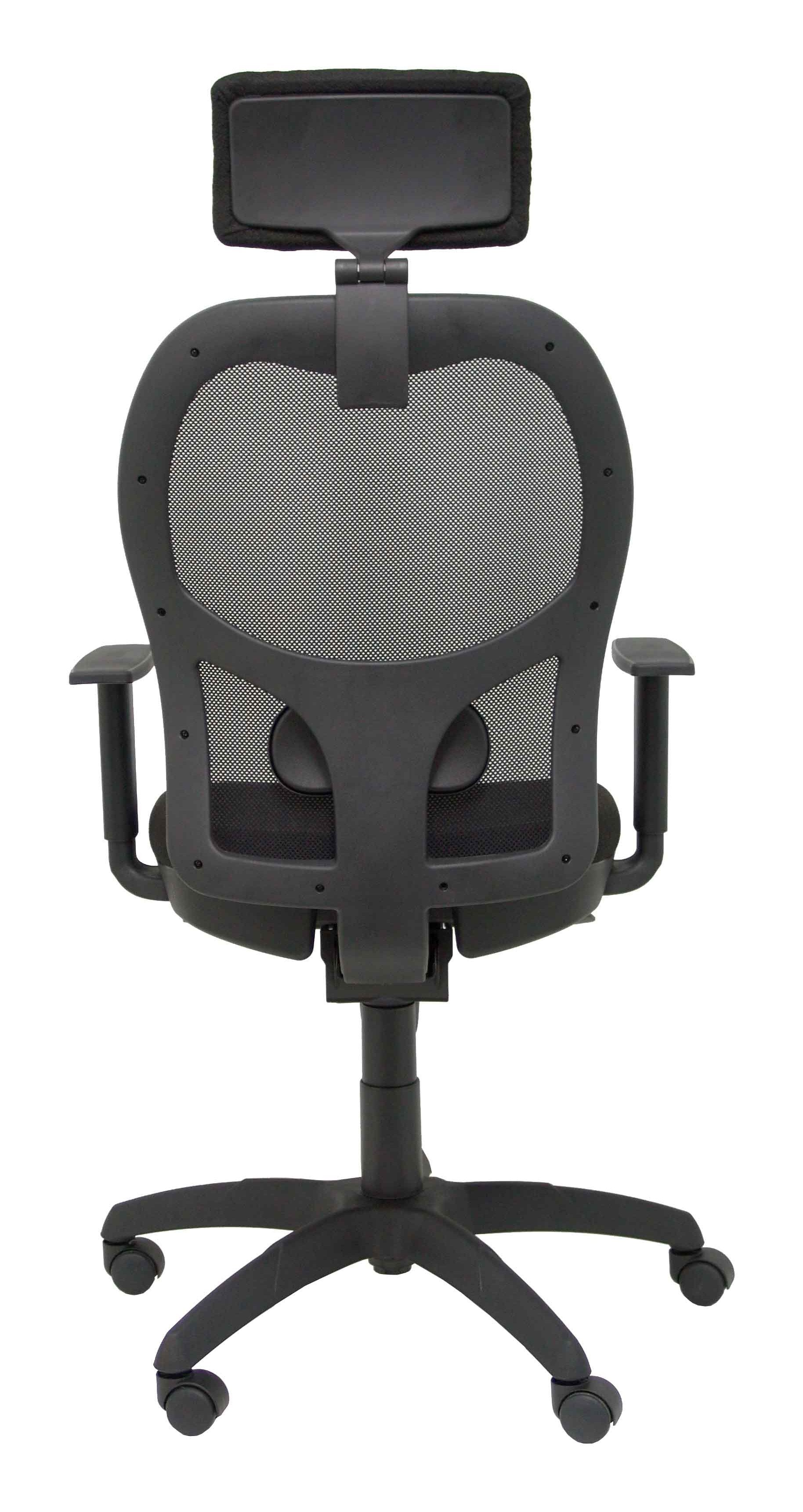 Silla Jorquera Malla Negra Asiento Bali Negro Cab