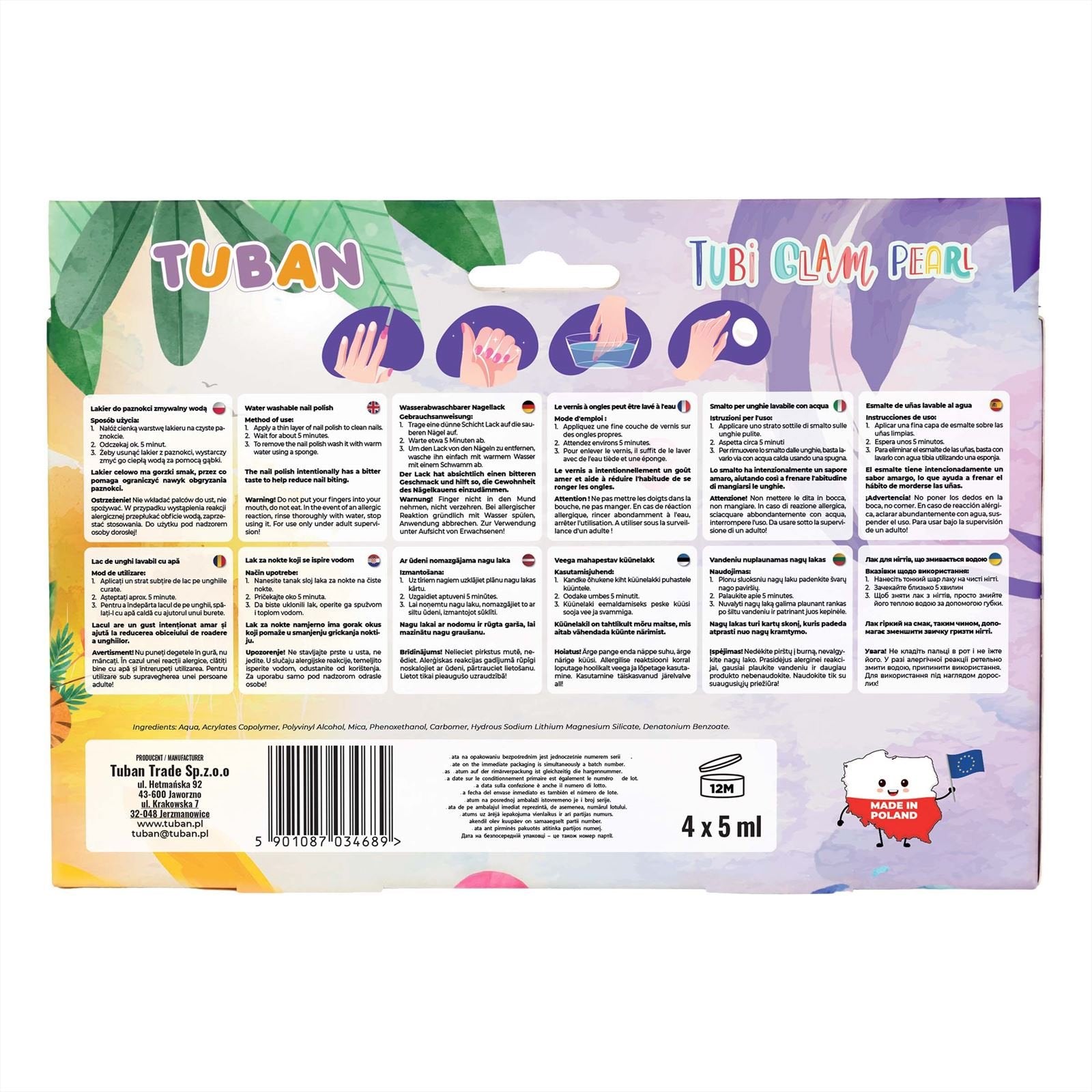 EAN 5901087034689 - Tuban TU3468 juego de esmalte de uñas imagen 3