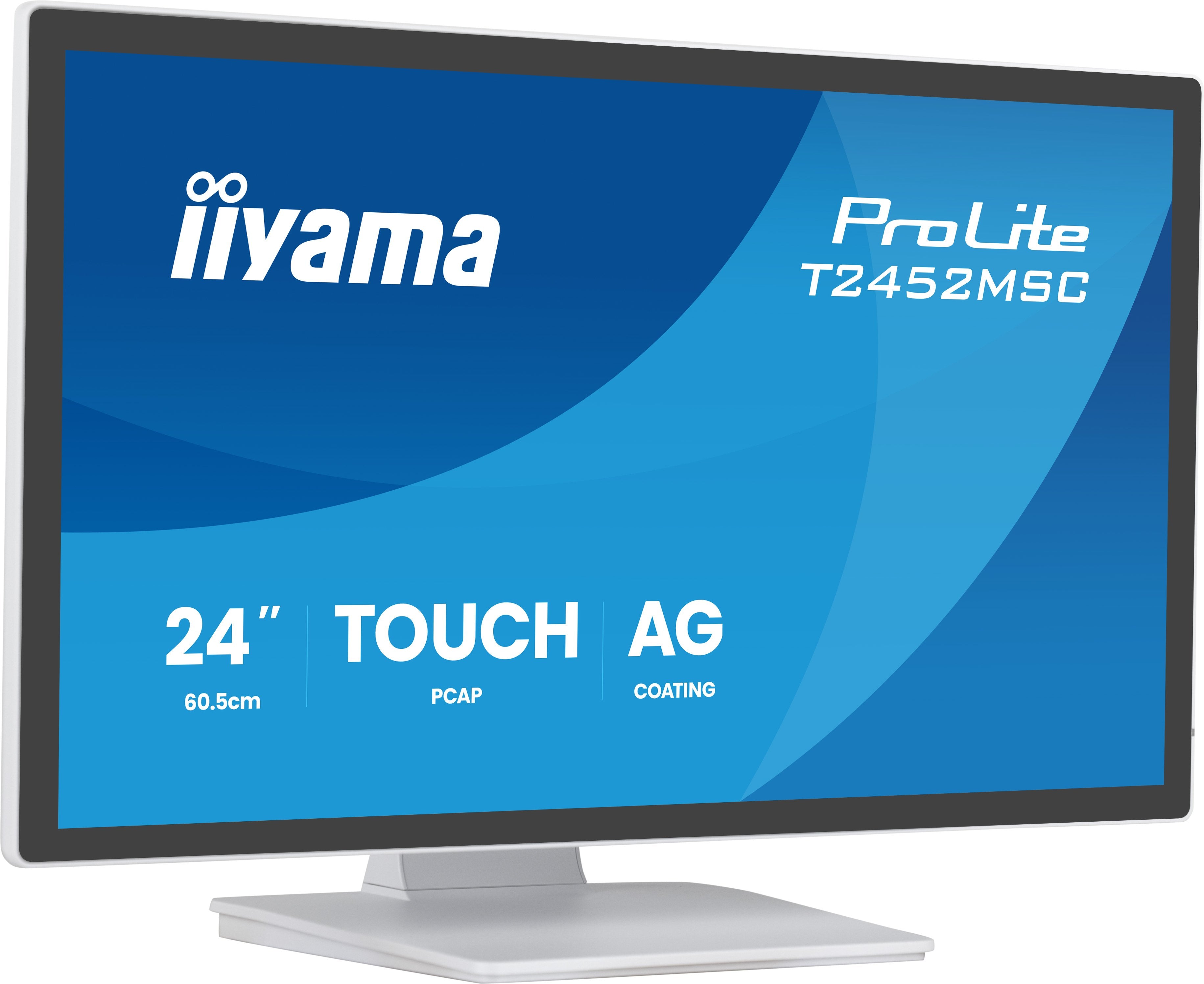 EAN 4948570127207 - iiyama ProLite T2452MSC-W1AG pantalla para PC 61 cm (24") 1920 x 1080 Pixeles Full HD LED Pantalla táctil imagen 2