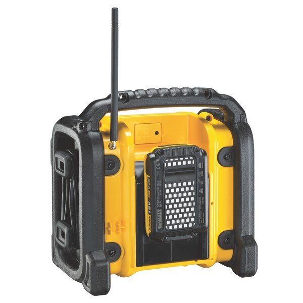 Radio Dewalt Dcr020-Qw Portátil Digital Negro, Amarillo