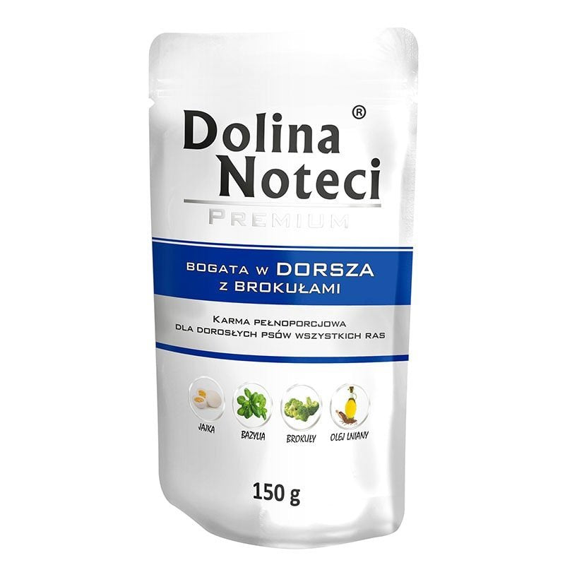 Dolina Noteci Dogs Moist Food Cod Adult 150 G