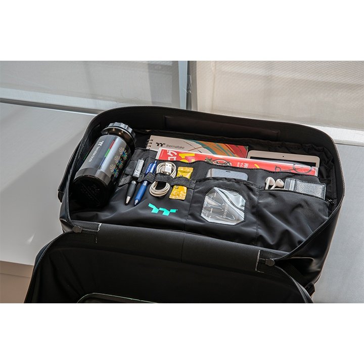 EAN 4713227533614 - Thermaltake TT100 mochila Mochila de ciclismo Negro Termoplástico de poliuretano (TPU) imagen 6