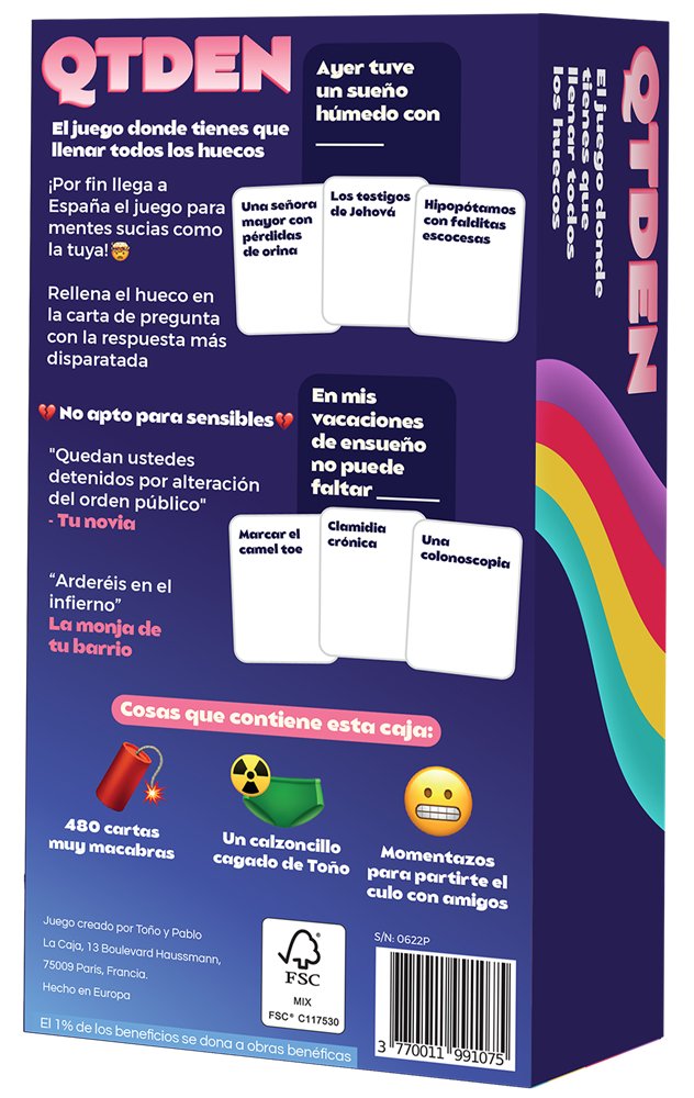 EAN 3770011991280 - Asmodee QTDEN 60 min Juego De Cartas Familia imagen 4