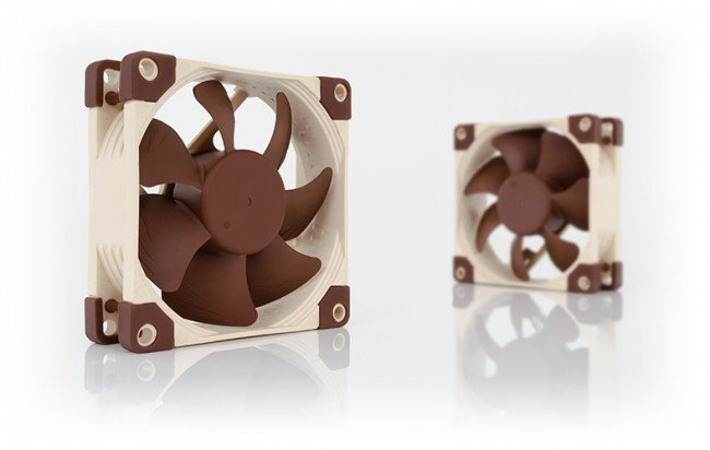 Noctua Nf-A8 Uln Ventilador De Pc Enfriador 8 Cm Beige, Marrón
