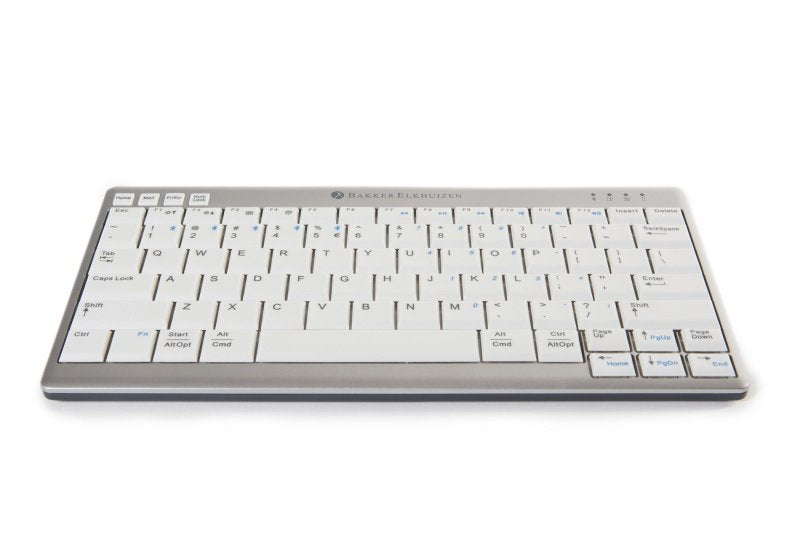 Bakkerelkhuizen Ultraboard 950 Wireless Teclado Rf Inalámbrico Qwerty Inglés De Ee. Uu. Gris, Blanco