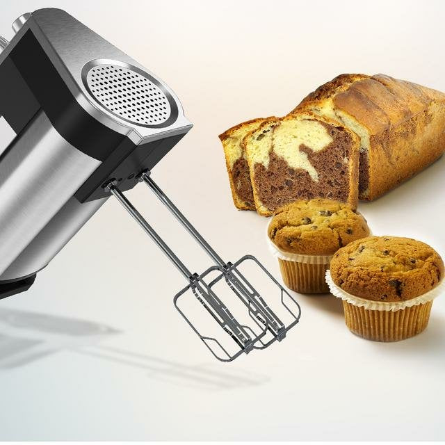 EAN 8435602543853 - Cecotec PowerTwist 500 Batidora de mano 500 W Negro, Acero inoxidable imagen 5